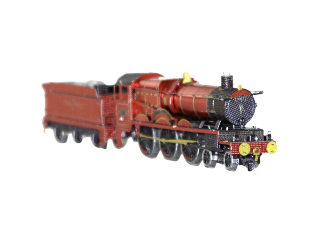 Hogwarts Express Metal Model Kit 3D Puzzle Craft Gift Laser Cut Puzzles Jigsaw Hobby Gift for Harry Potter lover