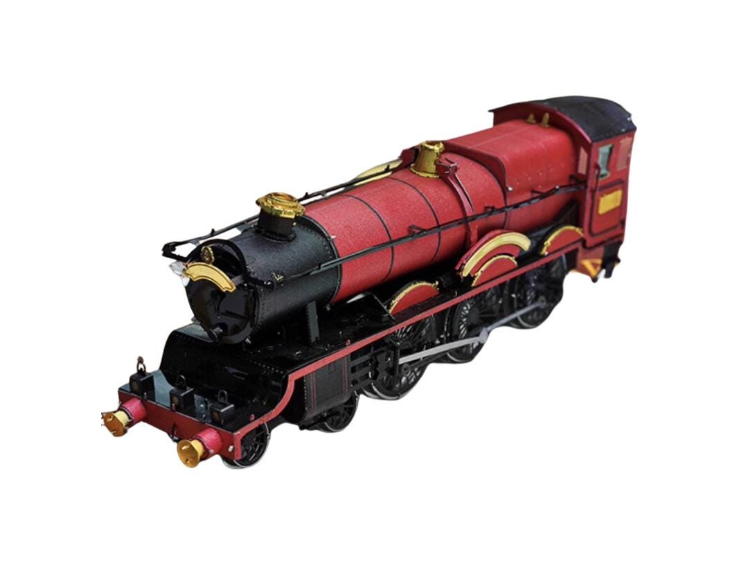 Hogwarts Express Metal Model Kit 3D Puzzle Craft Gift Laser Cut Puzzles Jigsaw Hobby Gift for Harry Potter lover