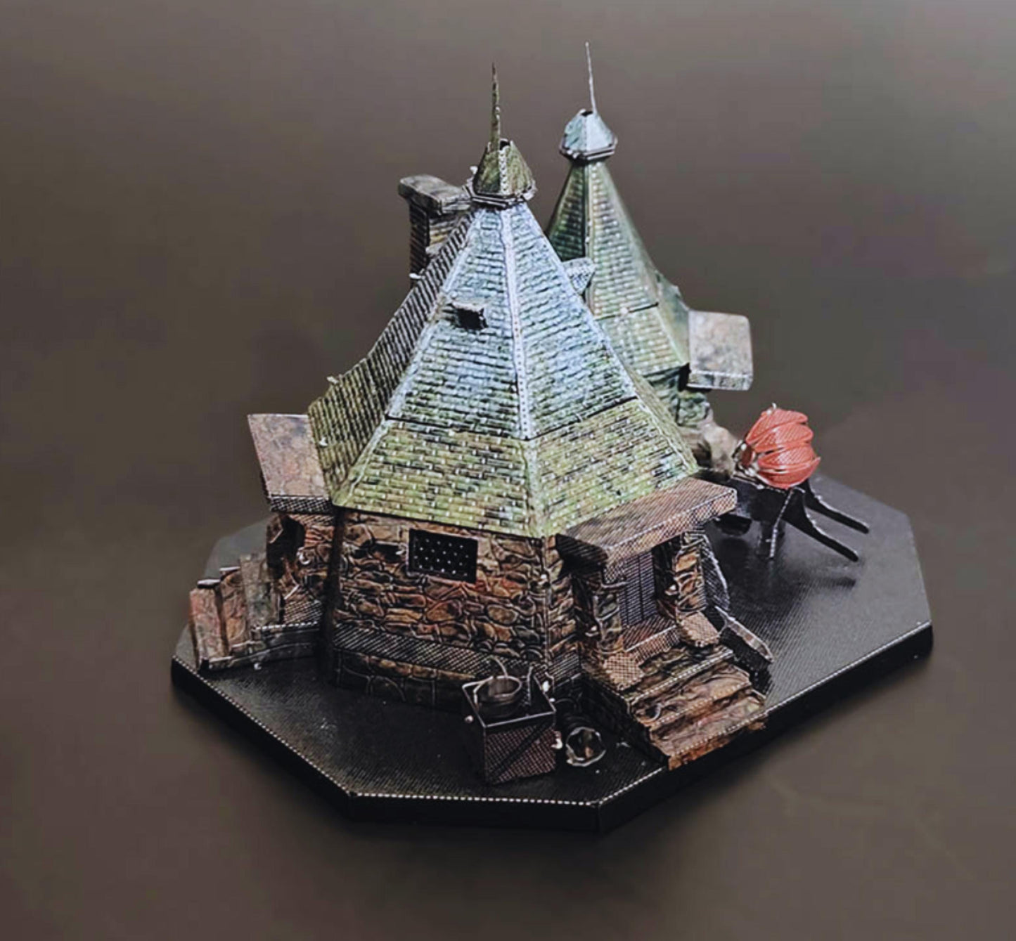 Hagrid's Hut Metal Model Kit 3D Puzzle Craft Gift Hagrid Cottage Laser Cut Puzzles Jigsaw Hobby Gift for Harry Potter lover