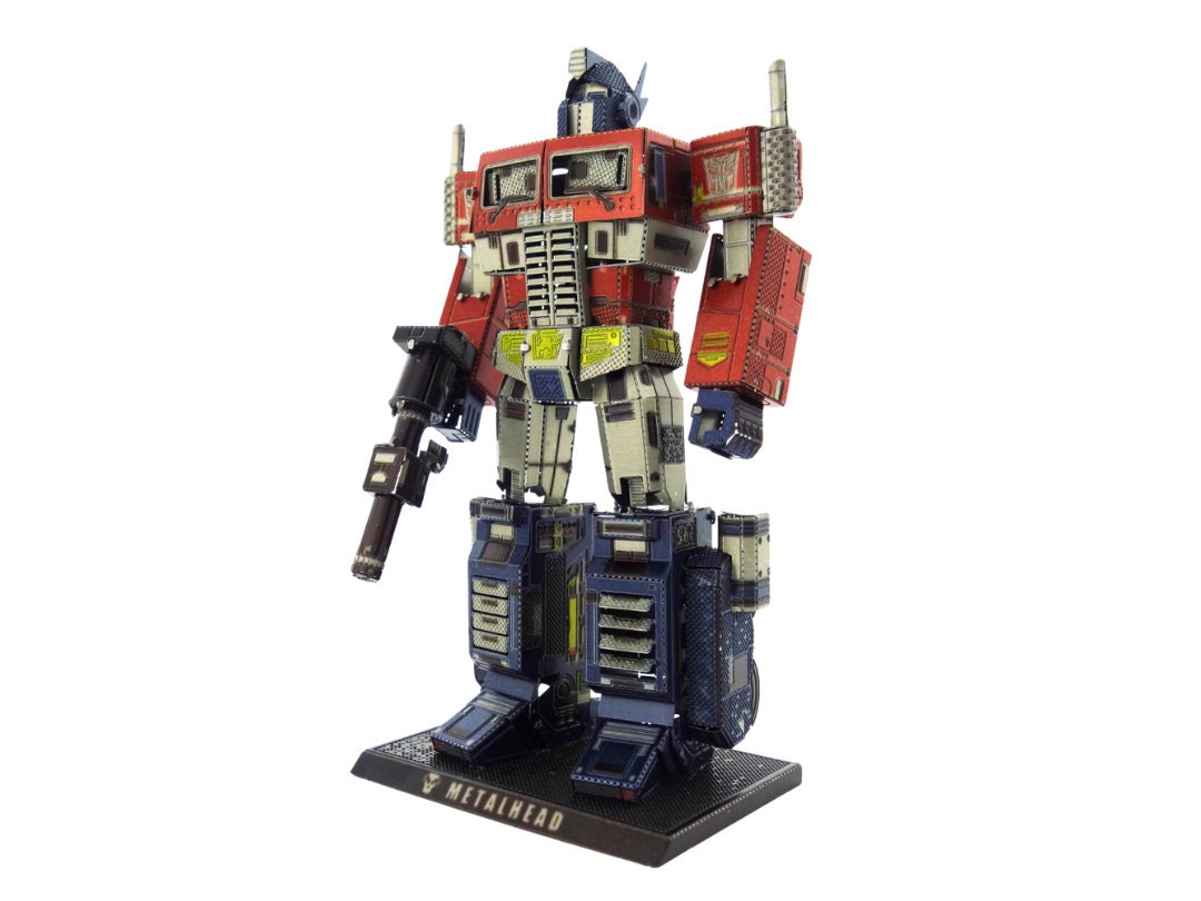 Optimus Prime Transformer 3D Metal Puzzle – DIY Craft Kit for Robot Enthusiasts