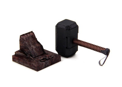 Thor's Hammer Metal Model Kit – 3D Laser-Cut Puzzle for Marvel Fans