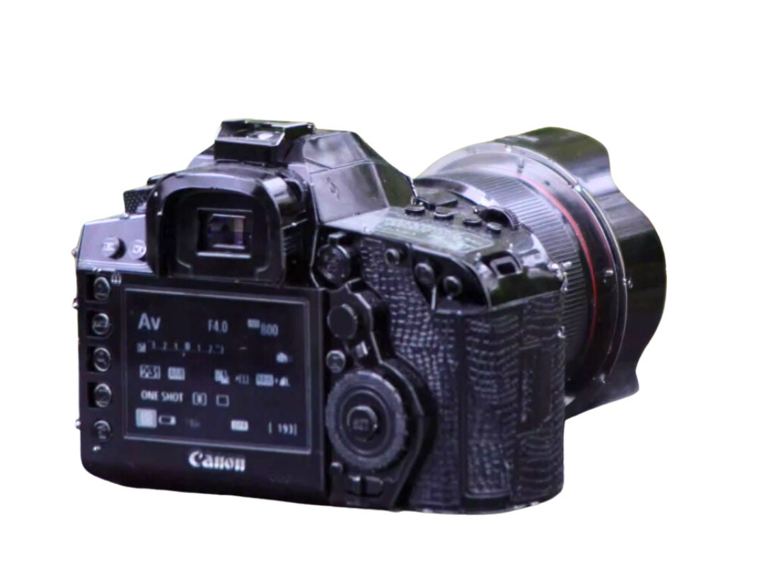 Canon Camera Metal Model Kit – 3D Puzzle DIY Craft Gift for Photography Lovers