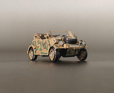 Volkswagen Type 82 Bucket Truck Metal Model Kit – 3D Laser-Cut Puzzle for WWII Military Vehicle Enthusiasts