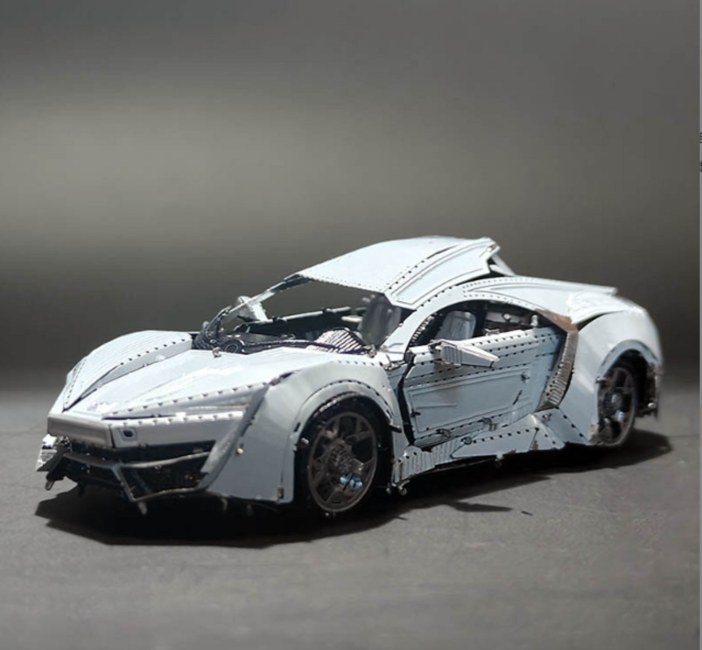 Supercar Metal Model Kit – 3D Laser-Cut Puzzle for Car Lovers & Collectors