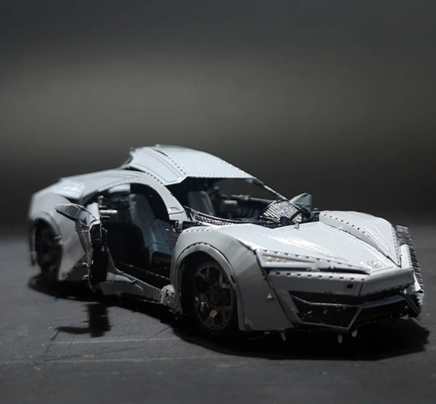 Supercar Metal Model Kit – 3D Laser-Cut Puzzle for Car Lovers & Collectors