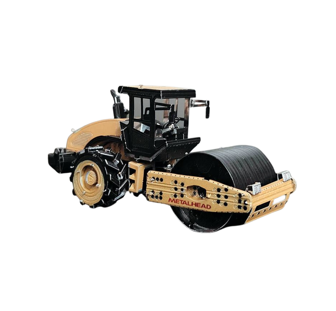 Road Roller Metal Model Kit – 3D Laser-Cut Puzzle for Construction Fans & DIY Hobbyists