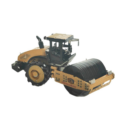 Road Roller Metal Model Kit – 3D Laser-Cut Puzzle for Construction Fans & DIY Hobbyists