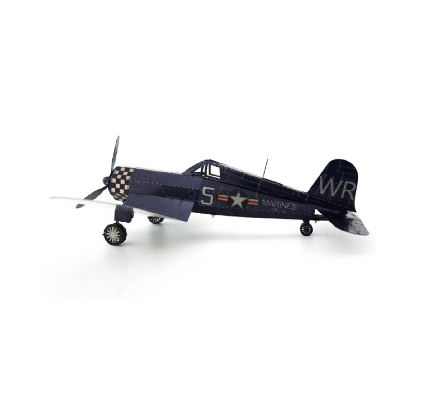 F4U Corsair Fighter Plane Metal Model Kit – 3D Puzzle for Aviation Enthusiasts