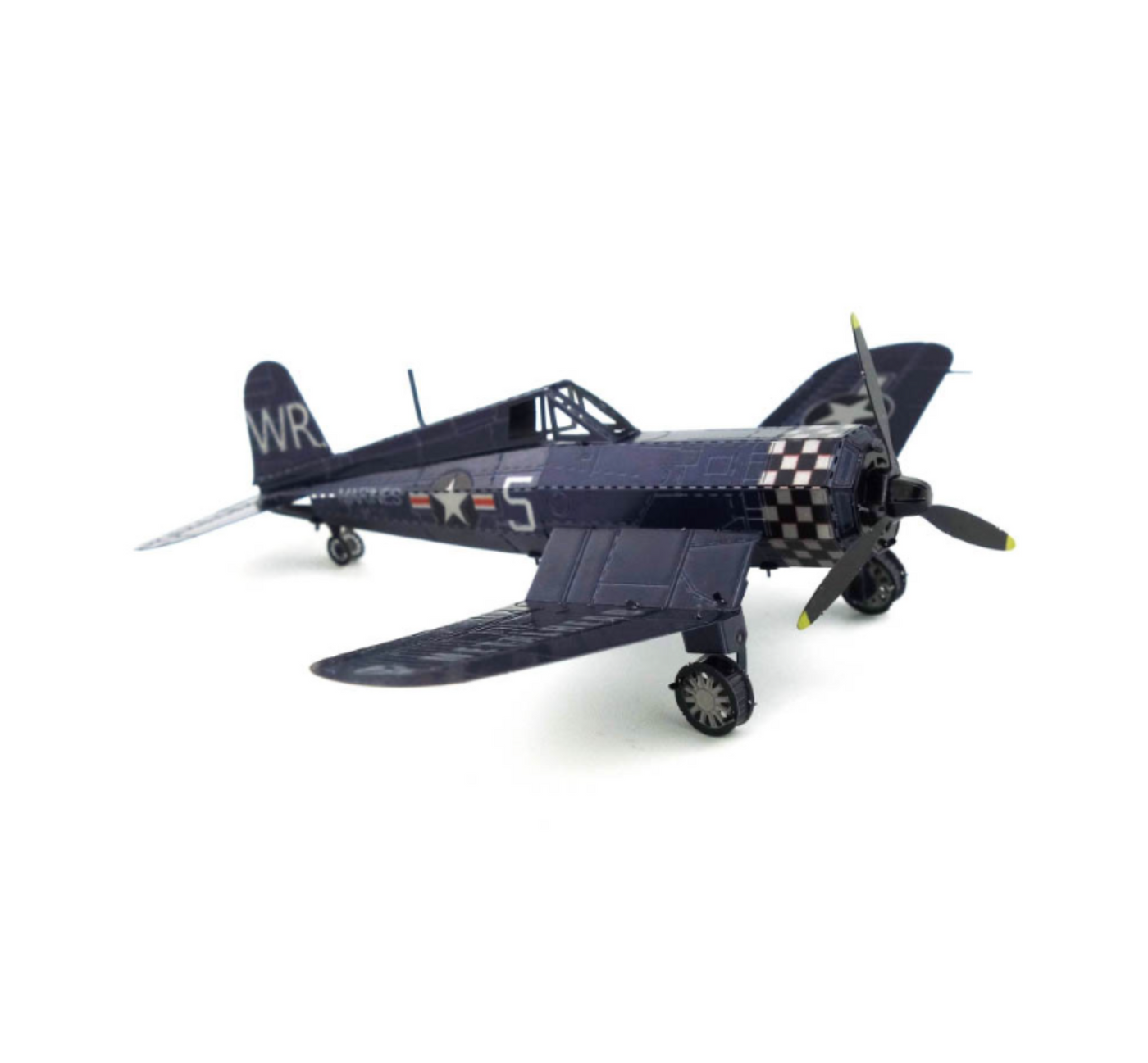 F4U Corsair Fighter Plane Metal Model Kit – 3D Puzzle for Aviation Enthusiasts