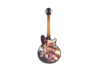 3D Metal Bass Guitar Puzzle – Beatles Style | Laser Cut DIY Model Kit for Adults & Teens