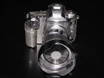 Canon Camera Metal Model Kit – 3D Puzzle DIY Craft Gift for Photography Lovers