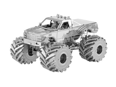 Monster Truck Metal Model Kit – 3D Puzzle DIY Craft Gift for Car Lovers | Laser Cut Hobby Toy