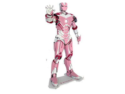Marvel Iron Man Metal Model Kit – 3D Puzzle DIY Craft Gift | Laser Cut Superhero Figure for Iron Man Fans