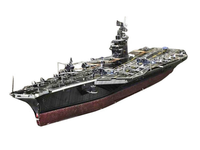 USS Theodore Roosevelt Carrier Metal Model Kit – 3D Laser-Cut Puzzle for Naval Enthusiasts