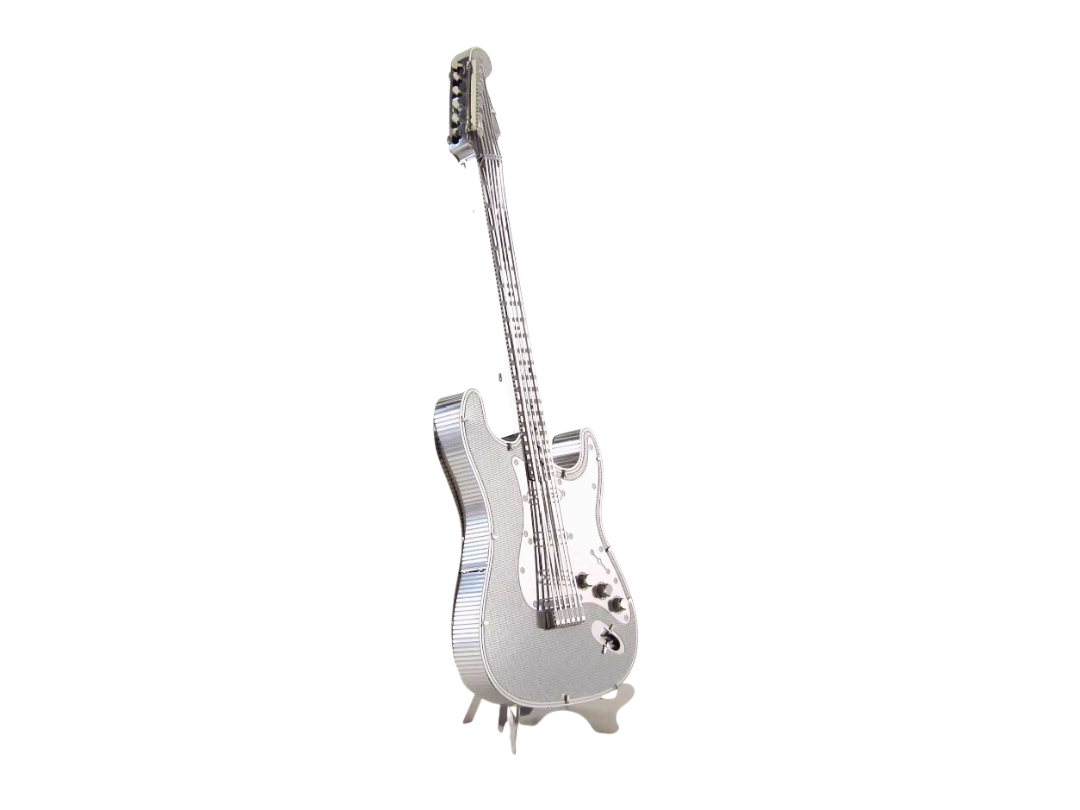 Lead Guitar Metal Model Kit – 3D Laser-Cut Puzzle for Guitar Fans & DIY Hobbyists