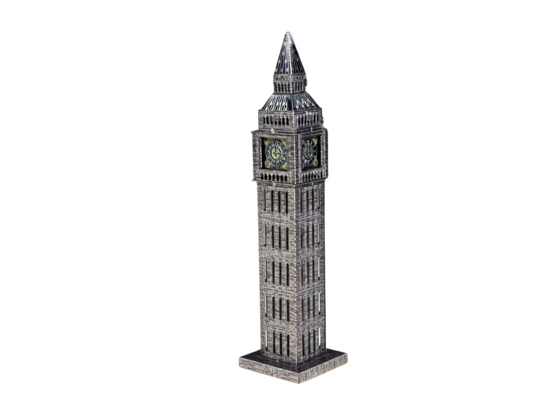 Big Ben London Metal Model Kit – 3D Puzzle DIY Craft Gift | Laser Cut UK Landmark Building Set