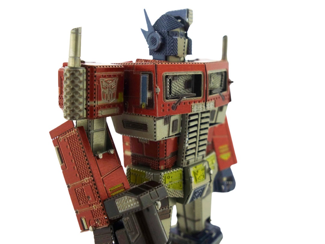 Optimus Prime Transformer 3D Metal Puzzle – DIY Craft Kit for Robot Enthusiasts