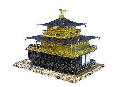 Golden Pavilion Temple 3D Jigsaw – DIY Metal Model Kit, Kinkaku-ji Craft for Cultural Enthusiasts