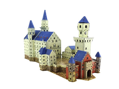 Neuschwanstein Castle Metal Model Kit – 3D Puzzle Craft for Architecture & Disney Fans