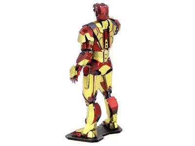 Marvel Iron Man Metal Model Kit – 3D Puzzle DIY Craft Gift | Laser Cut Superhero Figure for Iron Man Fans