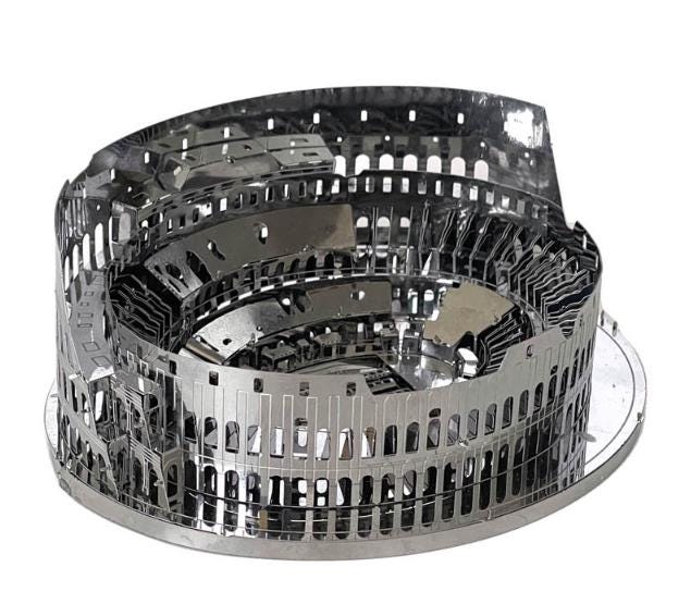Colosseum in Rome Metal Model Kit – 3D Puzzle Craft Gift for Home Decoration & Architecture Lovers