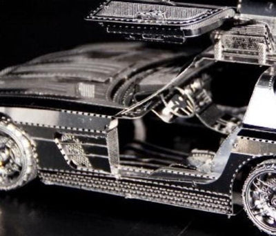 Butterfly Wing Sports Car 3D Metal Puzzle Kit – DIY Laser-Cut Model for Car Lovers & Craft Hobbyists