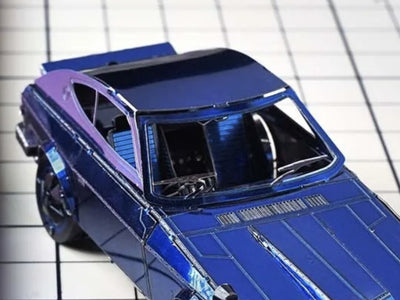 Japanese Nissan Coupe Metal Model Kit – 3D Puzzle Craft Gift | DIY Laser Cut Car Model for Auto Enthusiasts