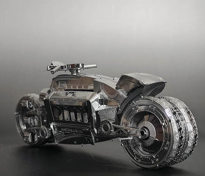 Dodge Tomahawk V10 Motorbike Metal Model Kit – 3D Puzzle Craft for Motorcycle Lovers, DIY Hobby Gift