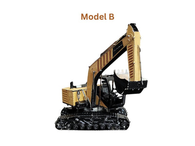 Construction Excavator Building Metal Model Kit 3D Puzzle Craft Gift Laser Cut Puzzles Jigsaw Hobby Gift