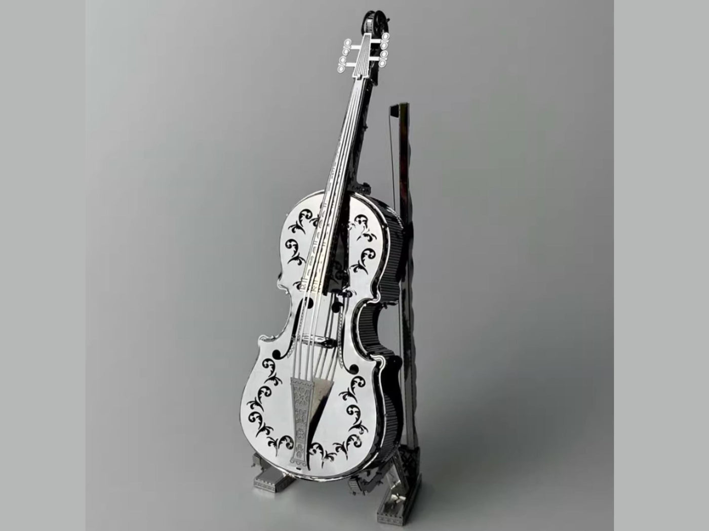 Violin Metal Model Kit 3D Puzzle Craft Gift Laser Cut Puzzles Jigsaw Hobby Gift for Music Instrument Lover