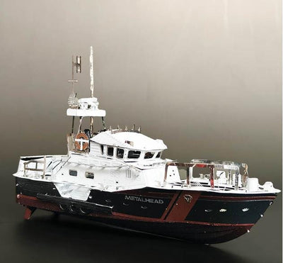 Yacht Metal Model Kit – 3D Ship Puzzle for Nautical Enthusiasts & Crafters | DIY Laser-Cut Gift