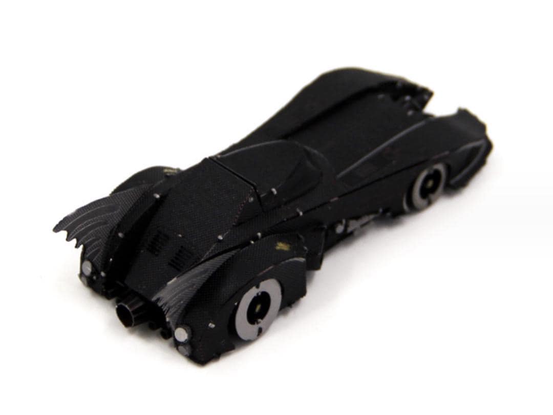 TV Classics Batmobile Metal Model Kit – 3D Laser-Cut Puzzle for Batman Fans