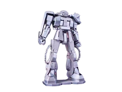 Zaku Warrior Metal Model Kit – 3D Puzzle Craft Gift | Laser Cut DIY Robot Model for Gundam & Mecha Fans