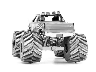 Monster Truck Metal Model Kit – 3D Puzzle DIY Craft Gift for Car Lovers | Laser Cut Hobby Toy