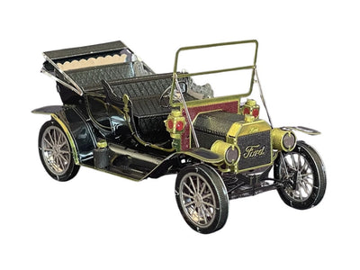 Ford 1908 Model T Car Metal Model Kit – 3D Laser-Cut Puzzle for Car Enthusiasts