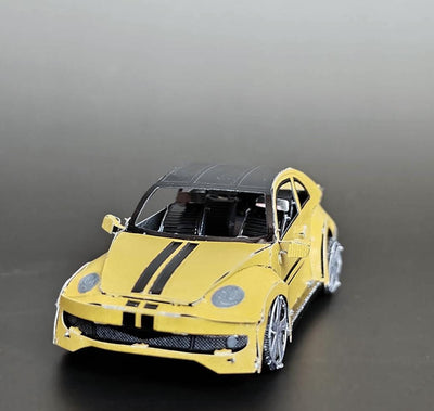 Beetle Classic Car Metal Model Kit – 3D Laser-Cut Puzzle for Vintage Car Lover