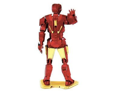 Marvel Iron Man Metal Model Kit – 3D Puzzle DIY Craft Gift | Laser Cut Superhero Figure for Iron Man Fans