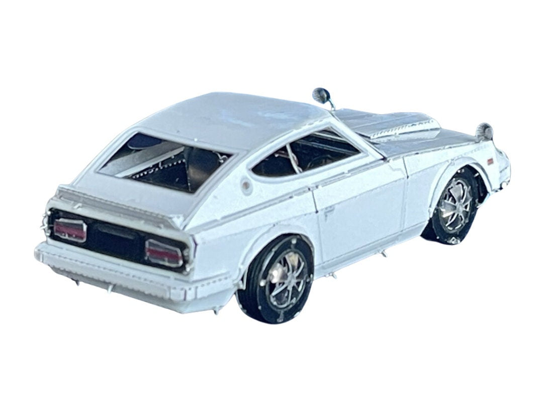 Japanese Nissan Coupe Metal Model Kit – 3D Puzzle Craft Gift | DIY Laser Cut Car Model for Auto Enthusiasts