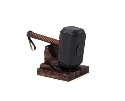 Thor's Hammer Metal Model Kit – 3D Laser-Cut Puzzle for Marvel Fans