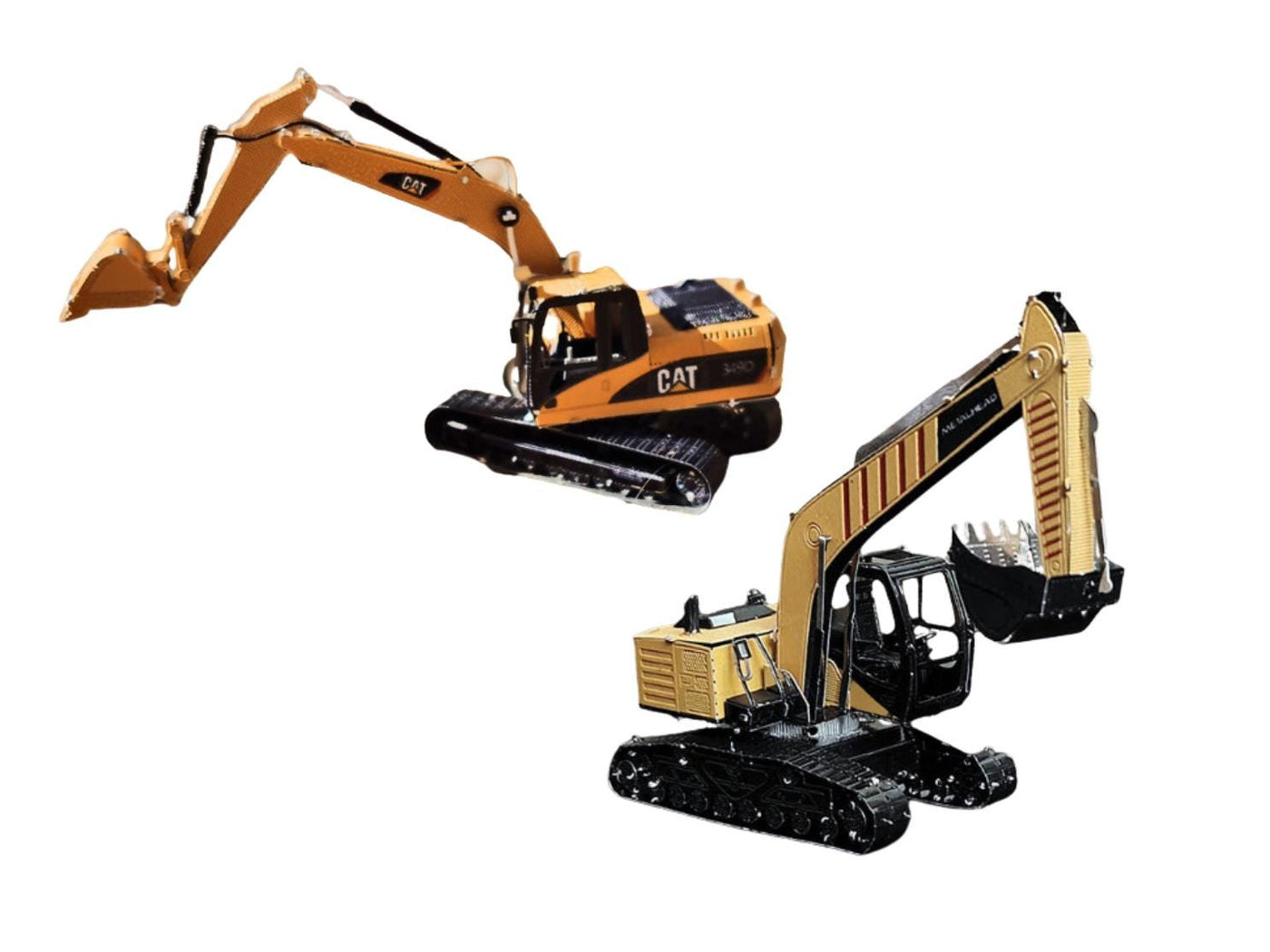 Construction Excavator Building Metal Model Kit 3D Puzzle Craft Gift Laser Cut Puzzles Jigsaw Hobby Gift