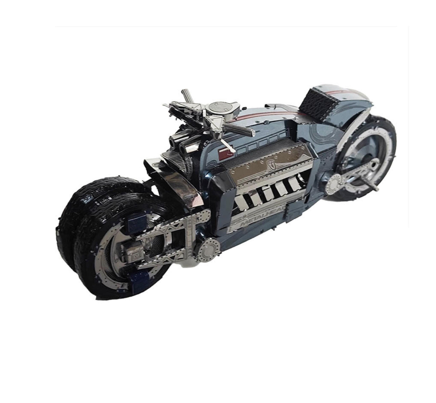 Dodge Tomahawk V10 Motorbike Metal Model Kit – 3D Puzzle Craft for Motorcycle Lovers, DIY Hobby Gift
