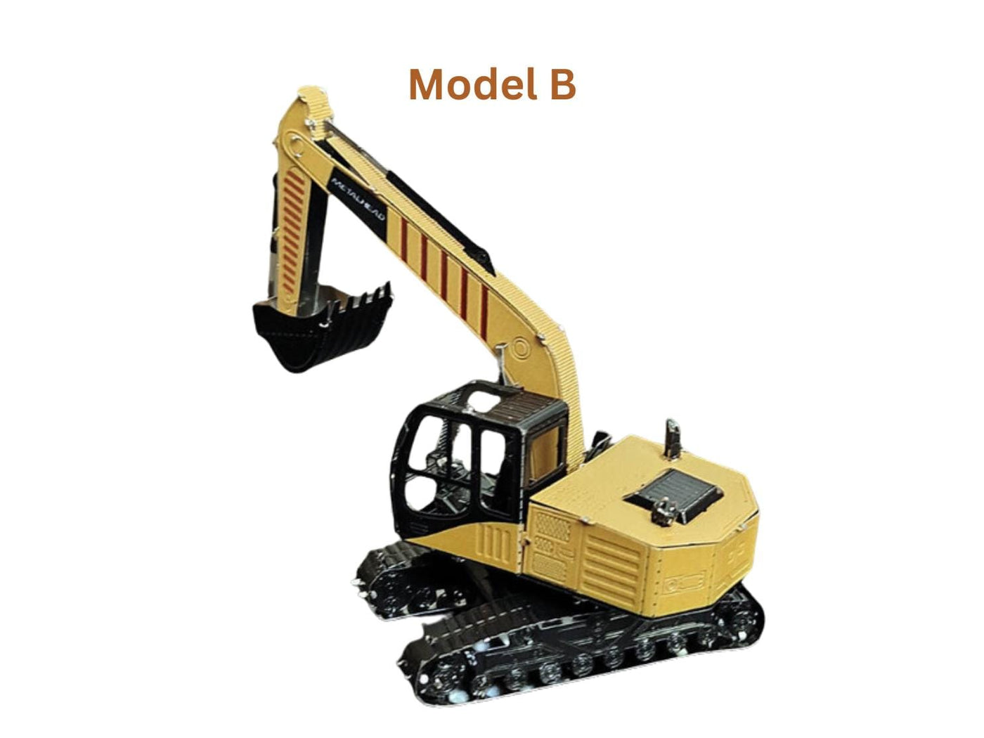 Construction Excavator Building Metal Model Kit 3D Puzzle Craft Gift Laser Cut Puzzles Jigsaw Hobby Gift