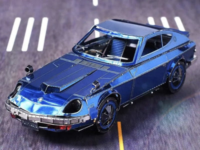 Japanese Nissan Coupe Metal Model Kit – 3D Puzzle Craft Gift | DIY Laser Cut Car Model for Auto Enthusiasts