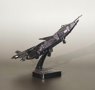 Chengdu J-20 Mighty Dragon 3D Metal Model Kit – Stealth Fighter Puzzle for Aviation Enthusiasts