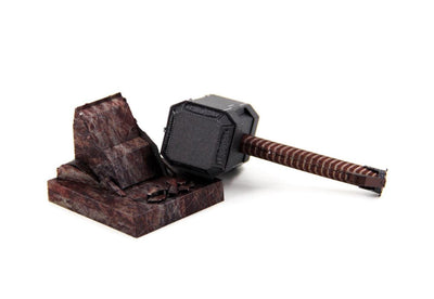 Thor's Hammer Metal Model Kit – 3D Laser-Cut Puzzle for Marvel Fans