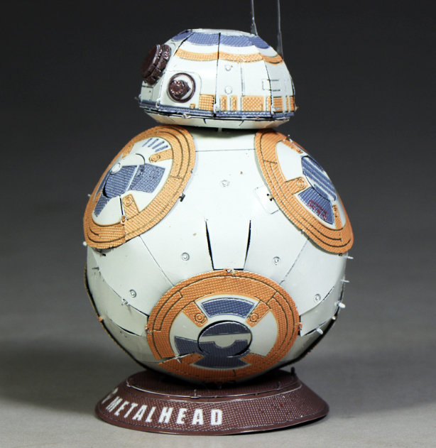 BB-8 Droid 3D Metal Model Kit – Sci-Fi Puzzle for Starship Fans