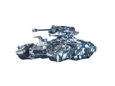 M820 Scorpion Main Battle Tank Metal Model Kit - 3D Puzzle Craft Gift Laser Cut Tank Hobby Kit