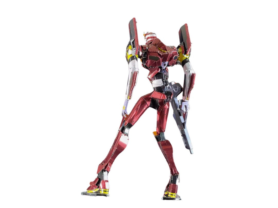 EVA Evangelion Action Figure 3D Puzzle Kit - Metal Model Craft for Anime Lovers