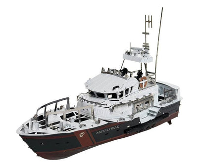 Yacht Metal Model Kit – 3D Ship Puzzle for Nautical Enthusiasts & Crafters | DIY Laser-Cut Gift