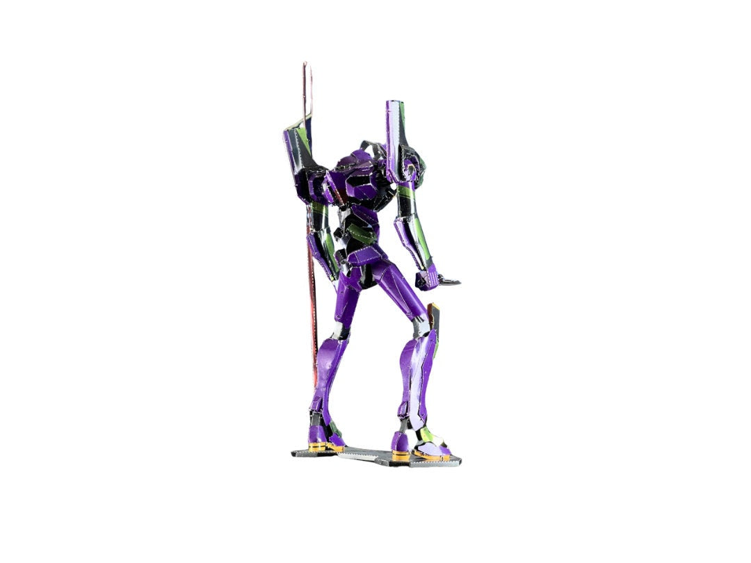 EVA Evangelion Action Figure 3D Puzzle Kit - Metal Model Craft for Anime Lovers